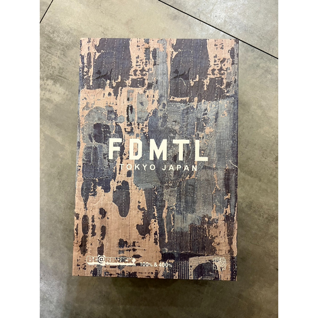 BE@RBRICK BEARBRICK FDMTL 2022 100%+400% | 蝦皮購物