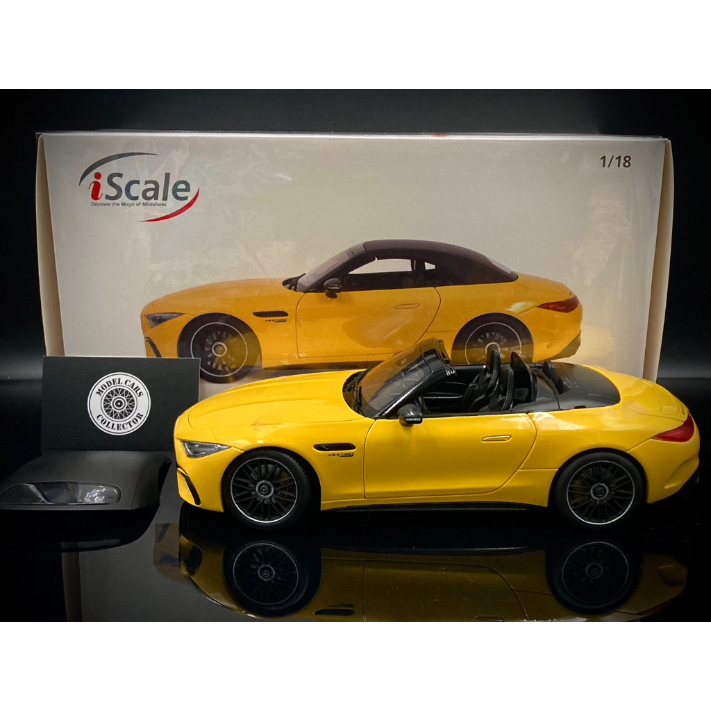 iScale1/18メルセデス特注品AMG SL(R232)hyperblau 気持ちよ