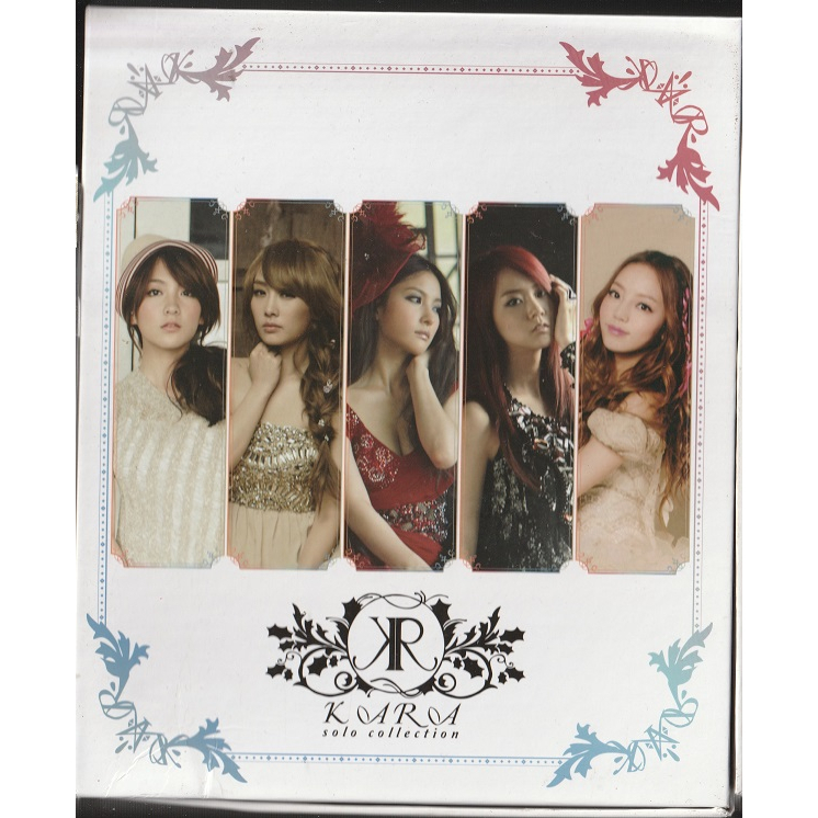 2手CD -KARA // KARA獨唱首選韓語專輯~ CD+DVD、台灣獨占限定盤- 華納