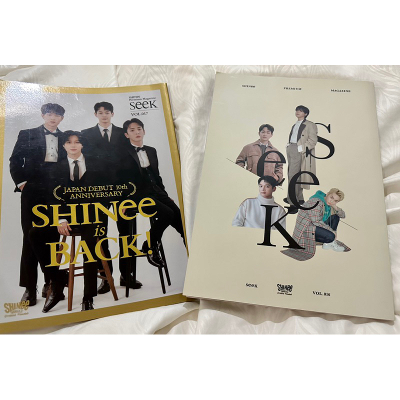 SHINee 日本會員雜誌seek no.12~19泰民溫流珉豪key | 蝦皮購物