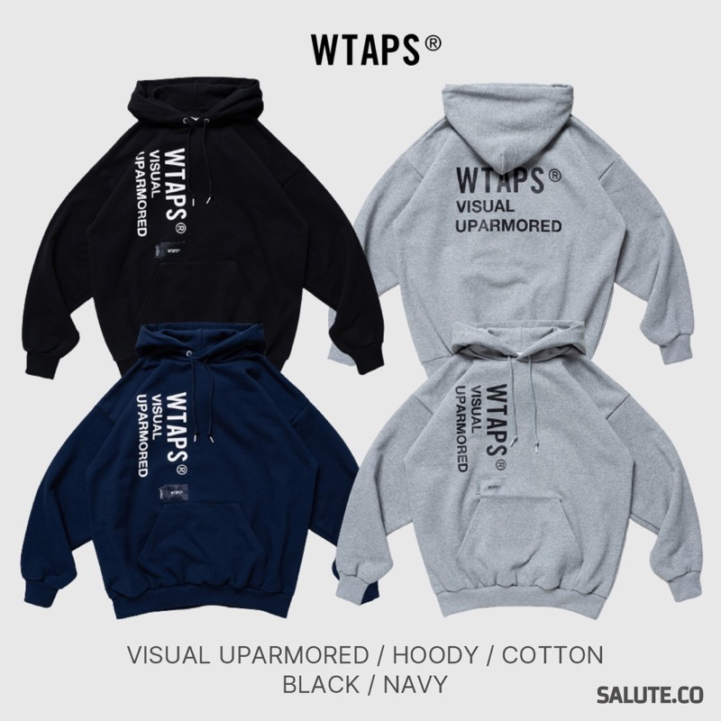 【SALUTE】WTAPS VISUAL UPARMORED HOODY衛衣 帽T 非目錄款 隱藏版