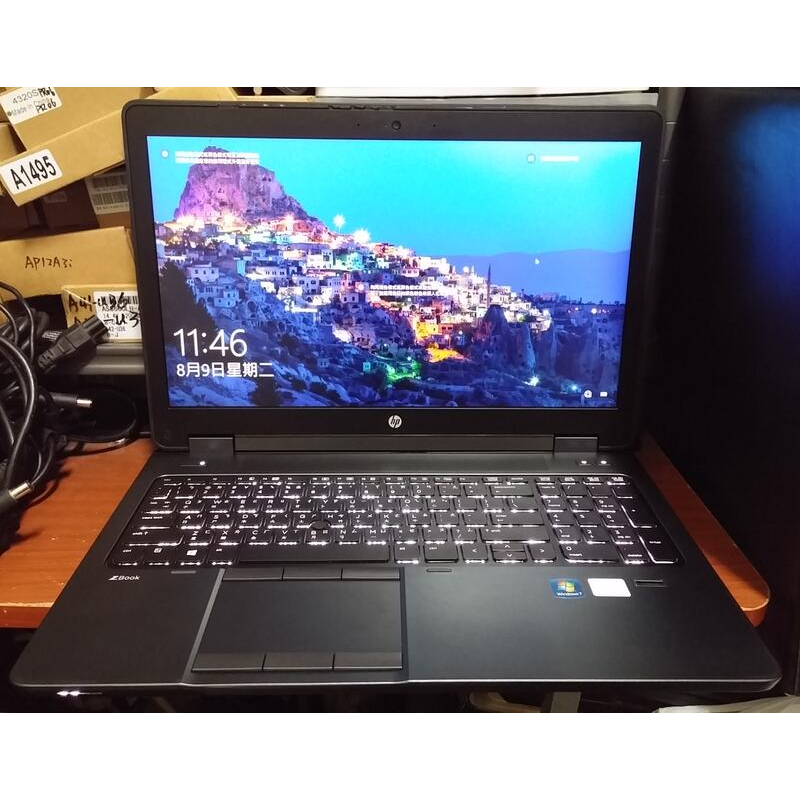 HP ZBook 15 G2 i7-4810MQ/16G/480G SSD獨顯amd m5100繪圖工作NB筆電3K