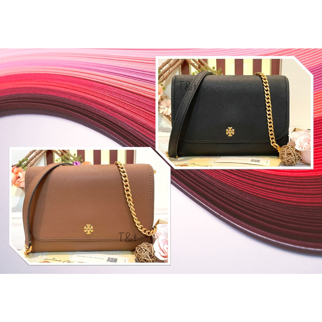 《Tory Burch》TB 136093 Emerson 防刮woc包 肩斜背包 手拿包 兩用包 | 蝦皮購物