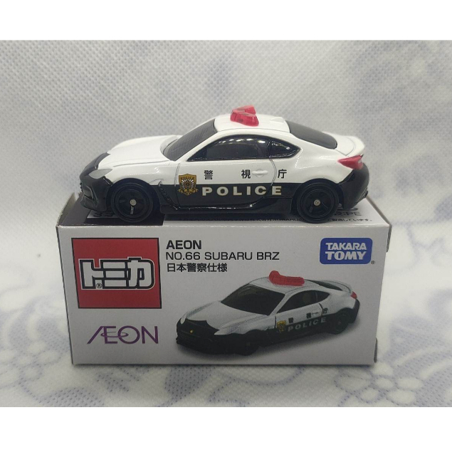 現貨) Tomica Aeon 66 Subaru BRZ 日本警察| 蝦皮購物