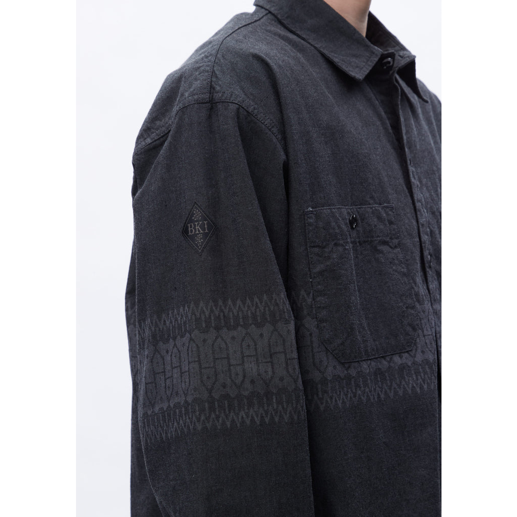 日貨代購CITY】2023SS NEIGHBORHOOD BI CHAMBRAY SHIRT LS 民族風水洗