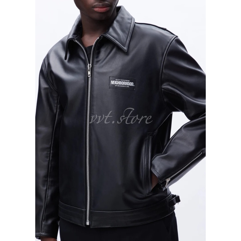 NEIGHBORHOOD 23SS SINGLE LEATHER JACKET 皮衣外套夾克| 蝦皮購物