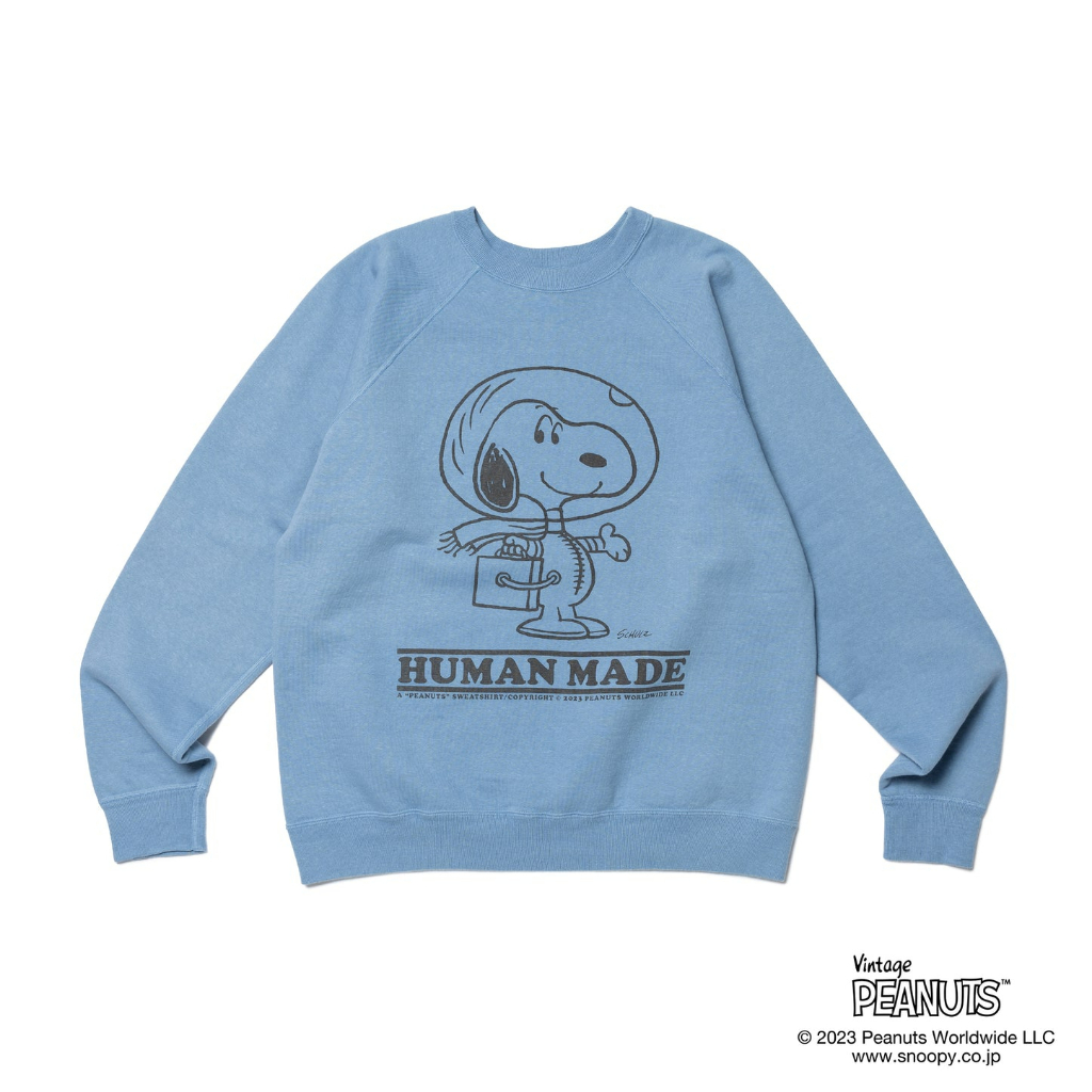 日貨代購CITY】2023SS HUMAN MADE PEANUTS SWEATSHIRT SNOOPY 大學T