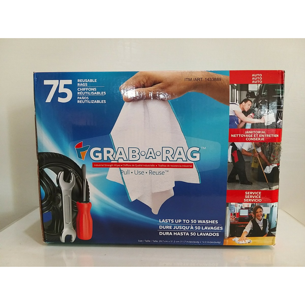 熊旺の小舖~COSTCO 好市多代購 Grab A Rag 拋棄式超細纖維擦拭布 單抽 | 蝦皮購物