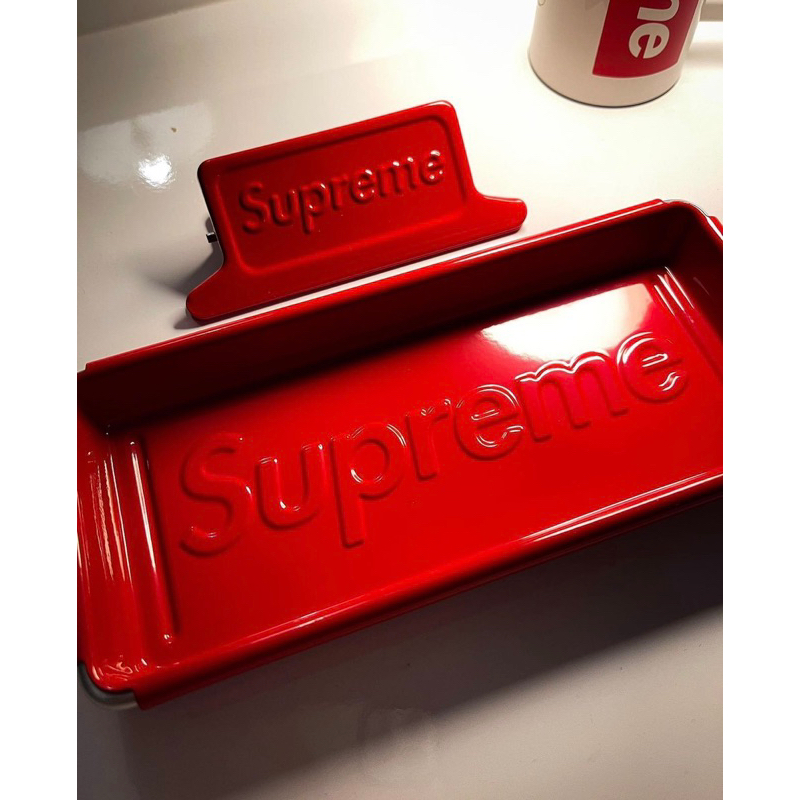Supreme X Dulton 2023 春夏Tray 鐵盤盤子小碟子| 蝦皮購物