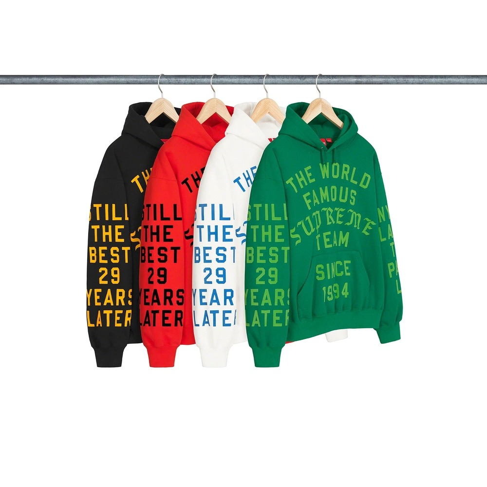 紐約范特西】預購Supreme SS23 TEAM FLOCKED HOODED SWEATSHIRT 帽T