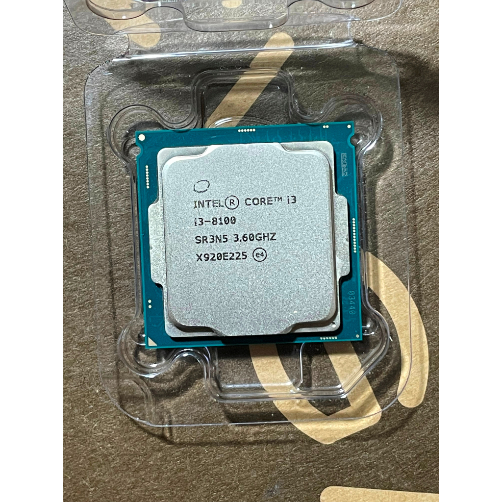 Intel Core i3 8100 3.6G 6M 4C4T 1151 14nm CoffeeLake 正式版 CPU