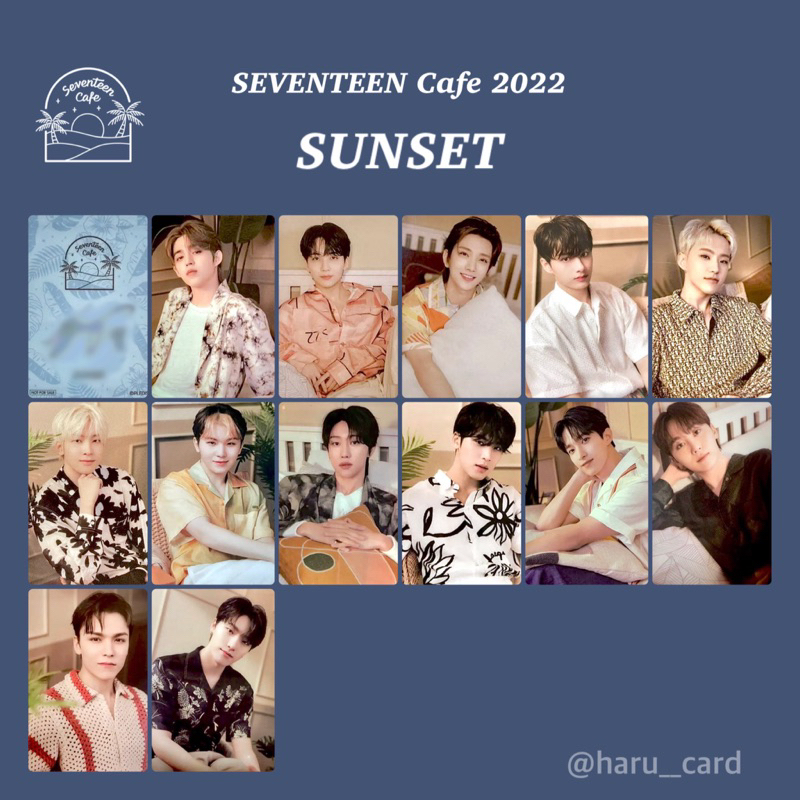 SEVENTEEN Cafe エスクプス （SEVENTEEN cafe トレカ 緩かっ エスクプス）