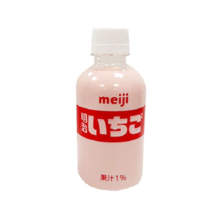 meiji明治 牛乳飲料 草莓風味 220ml【Donki日本唐吉訶德】保久乳可常溫保存