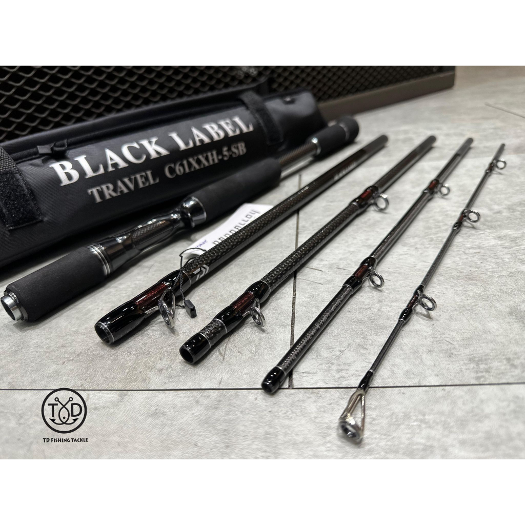 💢桃園東區釣具【 DAIWA BLACKLABEL TRAVEL 多節路亞竿】黑標旅