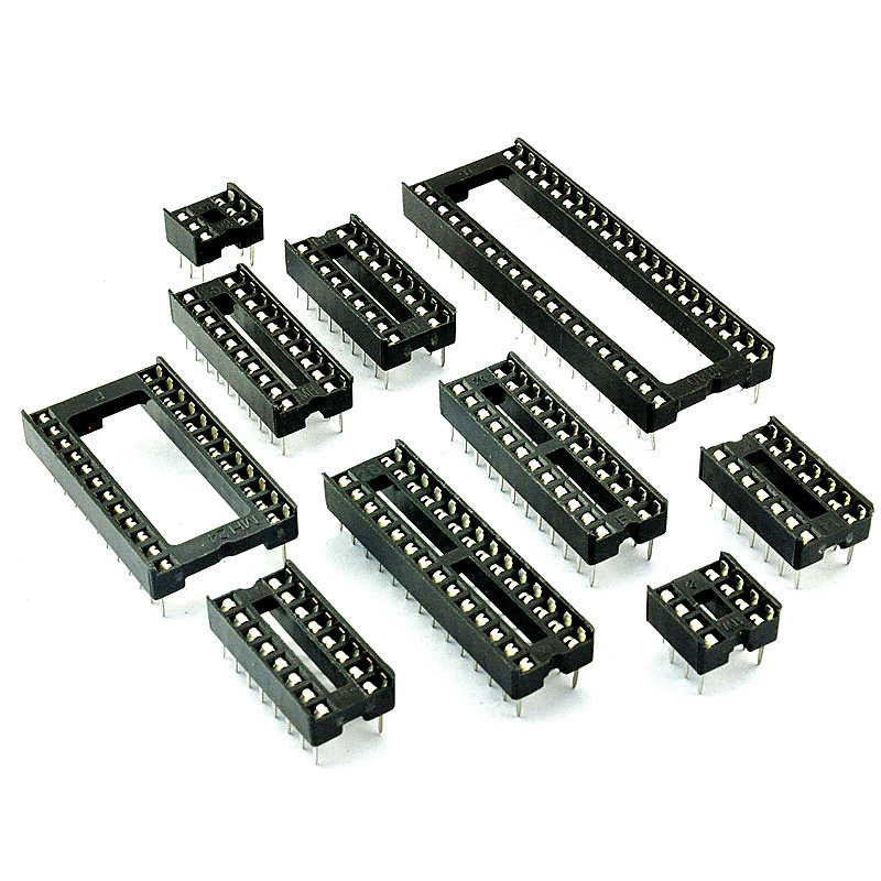 庫存不用等-16PIN-單片機座 IC插座 IC座 晶片座 DIP-8 6 14 16 18 20 24 28 40P現 | 蝦皮購物