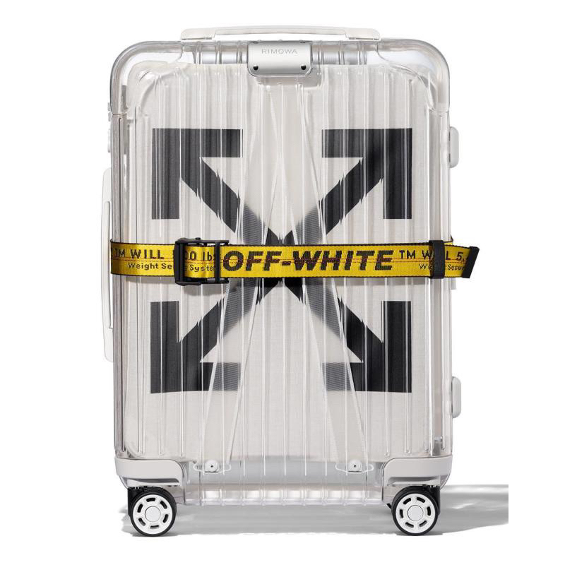 全新真品RIMOWA X OFF WHITE 現貨 聯名 See Through 行李箱 登機箱 透明 白色