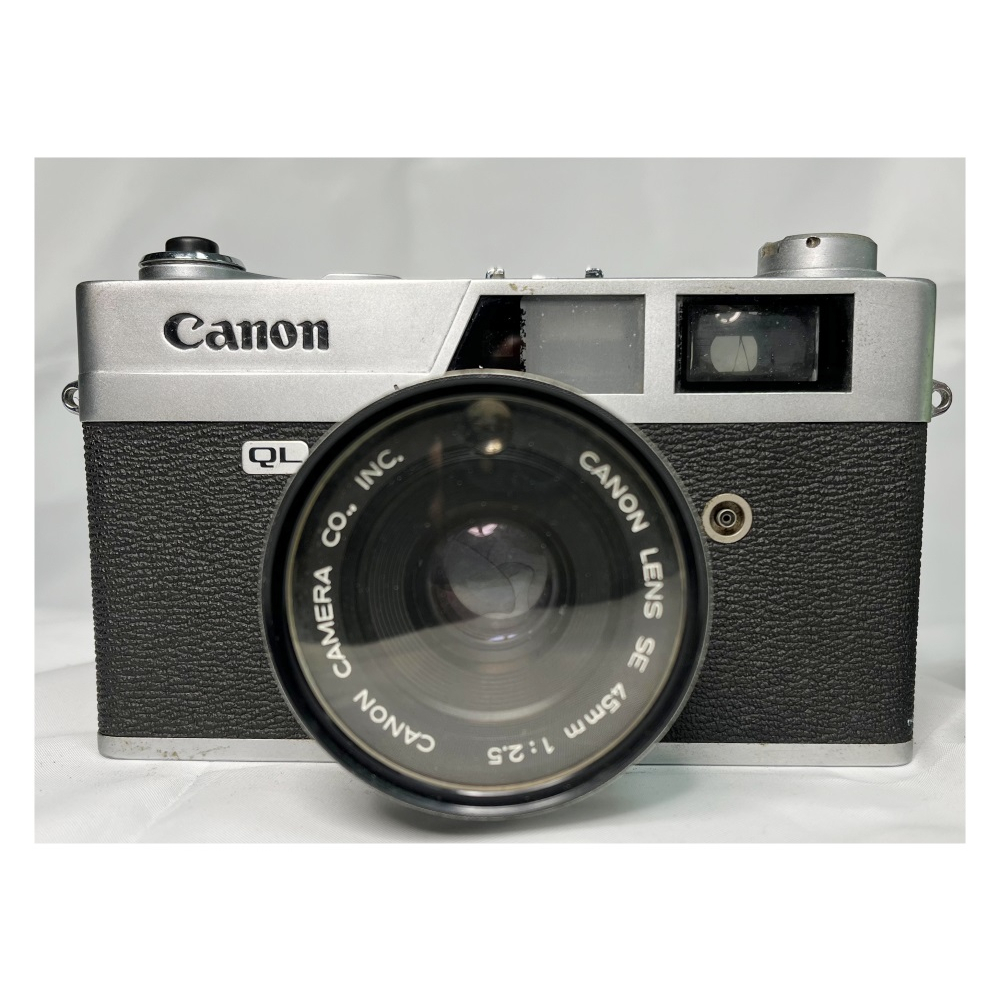 收藏品#9] Canonet QL17 傳統底片相機JAPAN~值得收藏~故障品~ 故障品#9