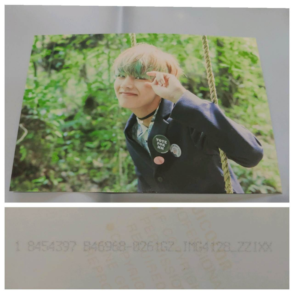 BTS Butterfly Dream Live Photo 蝴蝶夢照片卡JIMIN V JK 防彈少年團