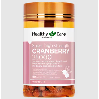 澳洲代購 –  Healthy Care濃度蔓越莓膠囊25000mg 90粒