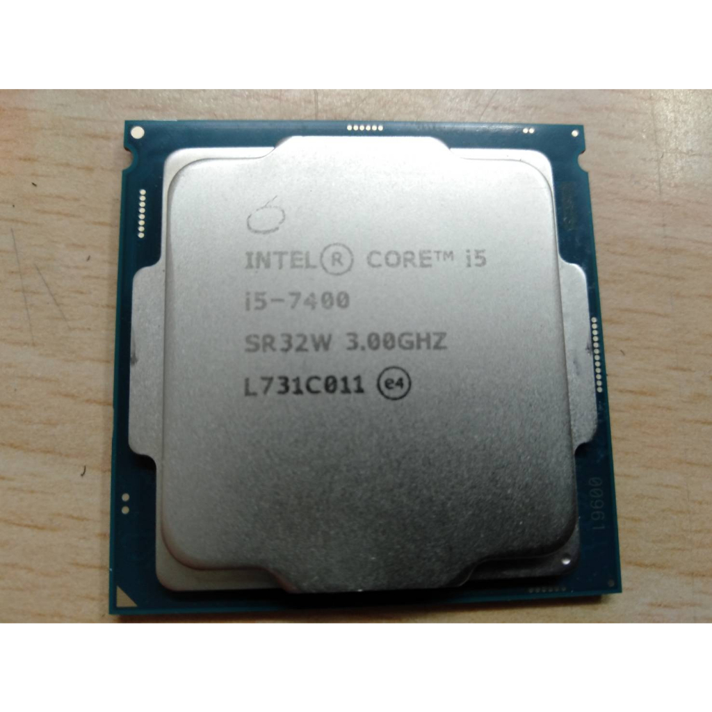 二手 Intel I5-7400 CPU 1151腳位 - 店保7天