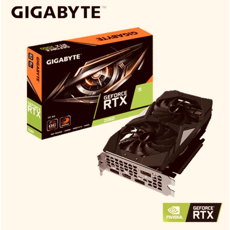 9.9成新技嘉GeForce RTX2060 6G 2060super 8g | 蝦皮購物