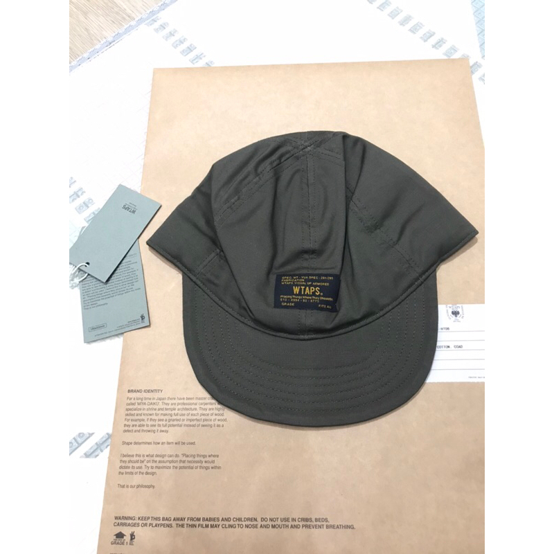 全新2017年絕版金標WTAPS軍帽A-3/CAP. COTTON. COAD