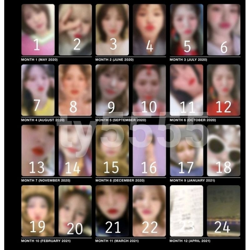 red velvet ウェンディ dear u トレカ セット