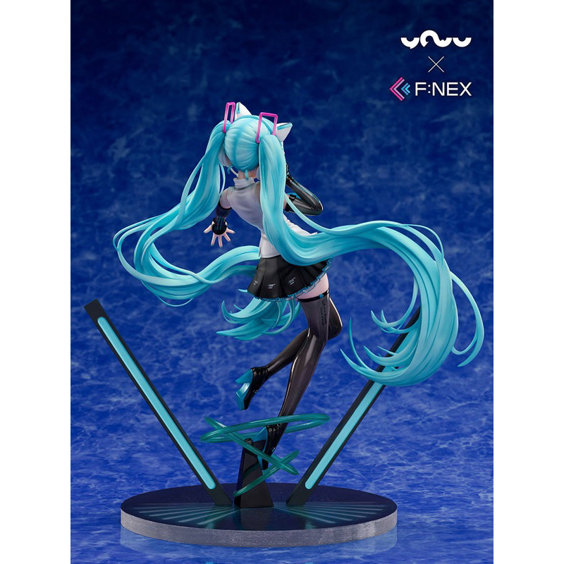 全新現貨妖舞YOWU×F：NEX 初音ミク猫耳ヘッドフォン初音未來貓耳機Ver. 1/7 完成品| 蝦皮購物