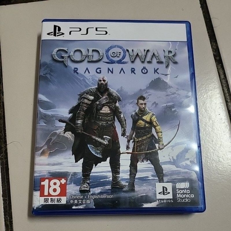賣二手 PS5 戰神：諸神黃昏 GOD OF WAR RAGNAROK (中文版) 特典未使用 | 蝦皮購物