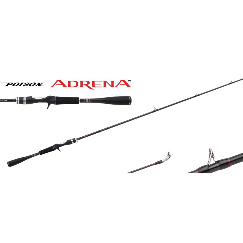 Canne à Lancer Shimano JACKALL Poison Adrena 166M - Expédition Depuis Le Japon - Neuf