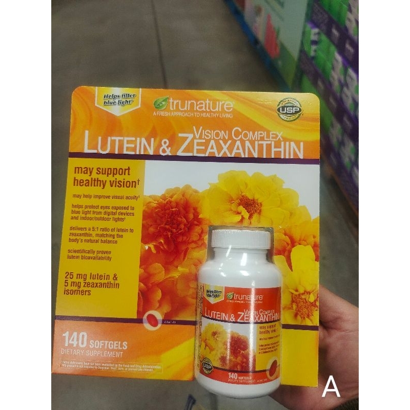 [2025/10]美國Costco代購 Trunature Lutein & Zeaxanthin 葉黃素 蝦皮購物