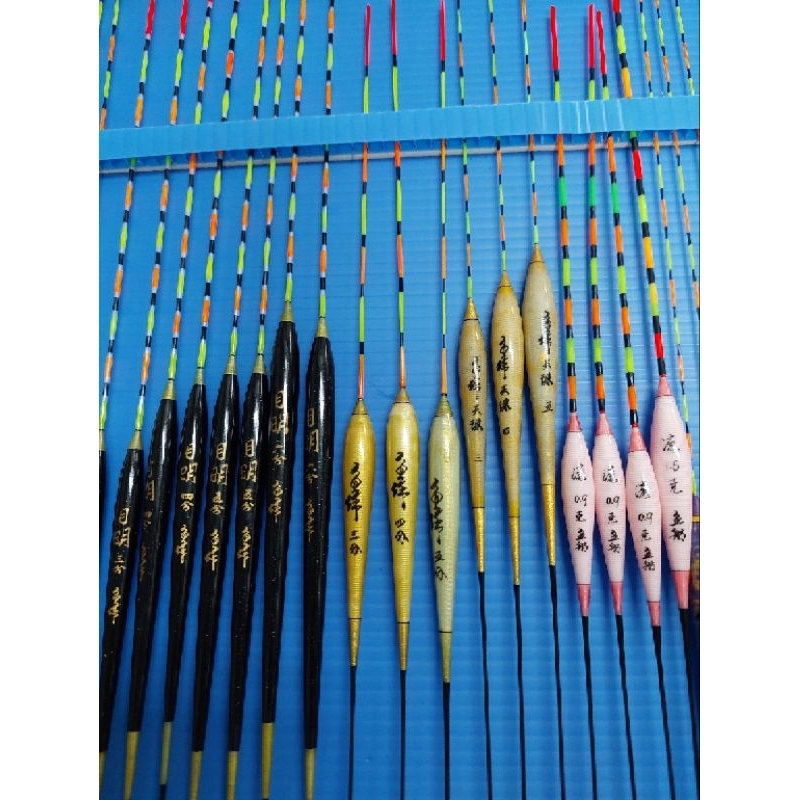 《漢國釣具》浮標 ＜魚作＞手工浮標 目明（長35公分標身10公分）福壽魚，烏鰡魚，草魚，鯉魚，淡水浮標 | 蝦皮購物