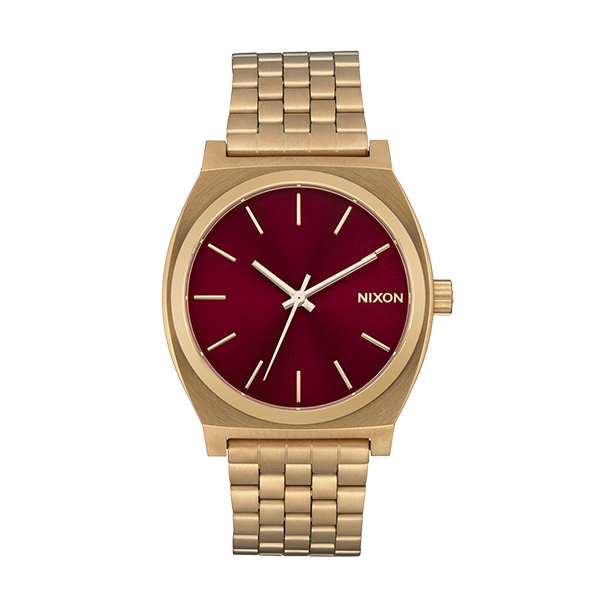 Nixon gold watch red face new arrivals