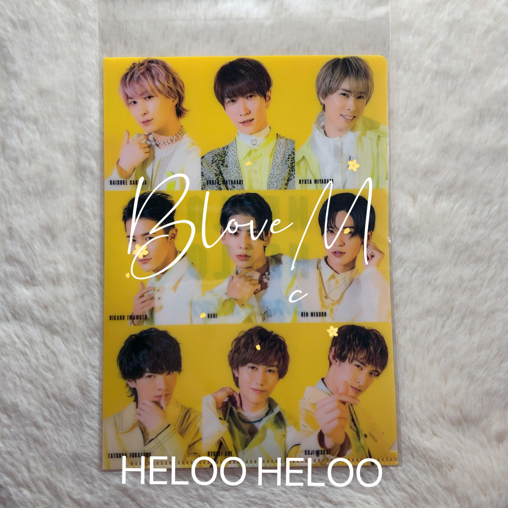 ㊓ 全新 HELLO HELLO Snow Man 資料夾 日本 限定 傑尼斯 正版 | 蝦皮購物