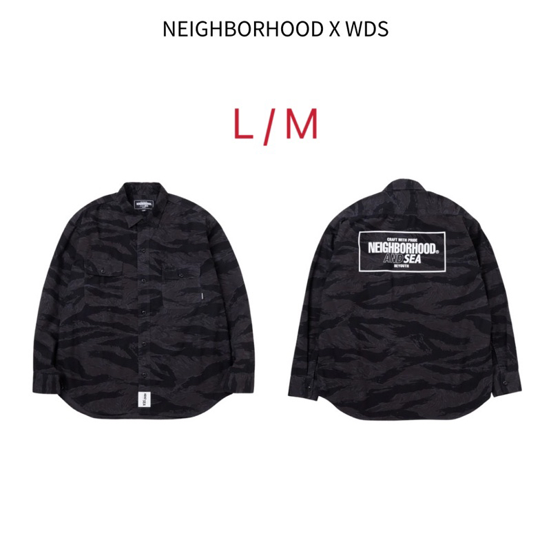 『現貨』WHYBAPE日潮 | NEIGHBORHOOD X WIND AND SEA . CAMOUFLAGE OFF