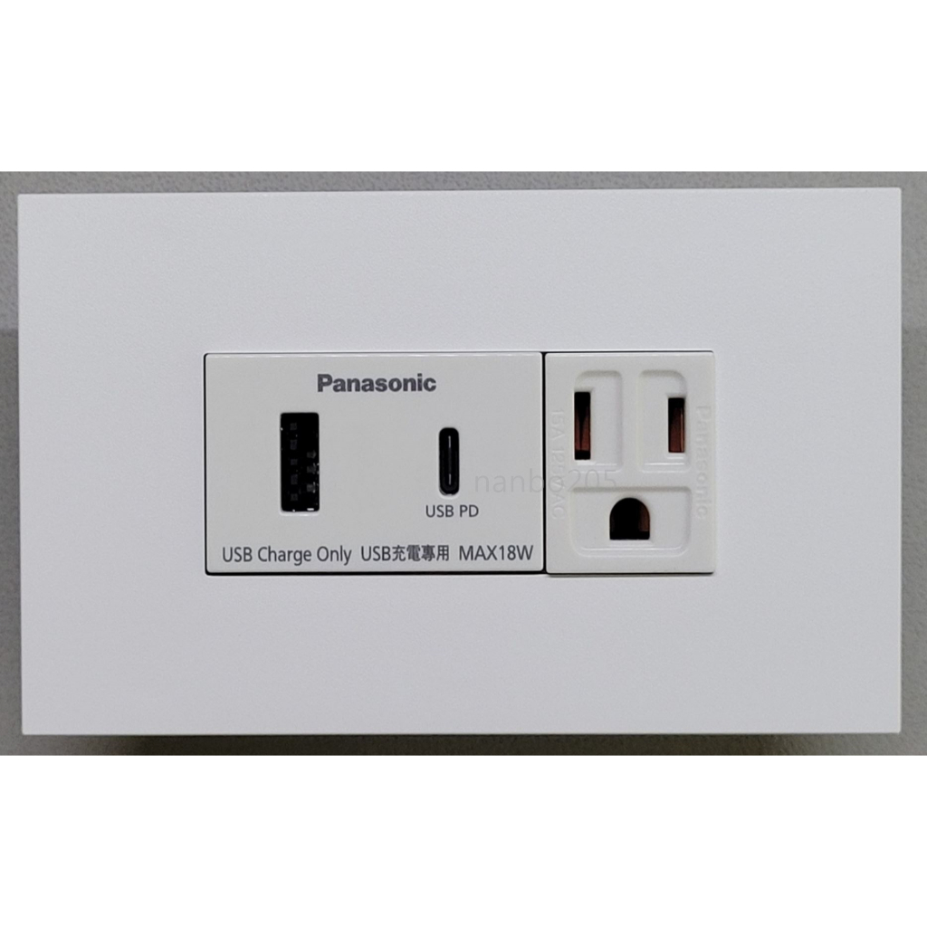 【電子發票】日本製Panasonic SO-STYLE面板(平行輸入)+台製USB(TYPE A + TYPE C)插座 | 蝦皮購物