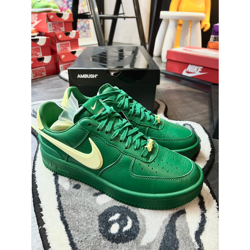 BLS • AMBUSH Nike Air Force 1 Low Green 綠黃 DV3464-300 28cm現貨