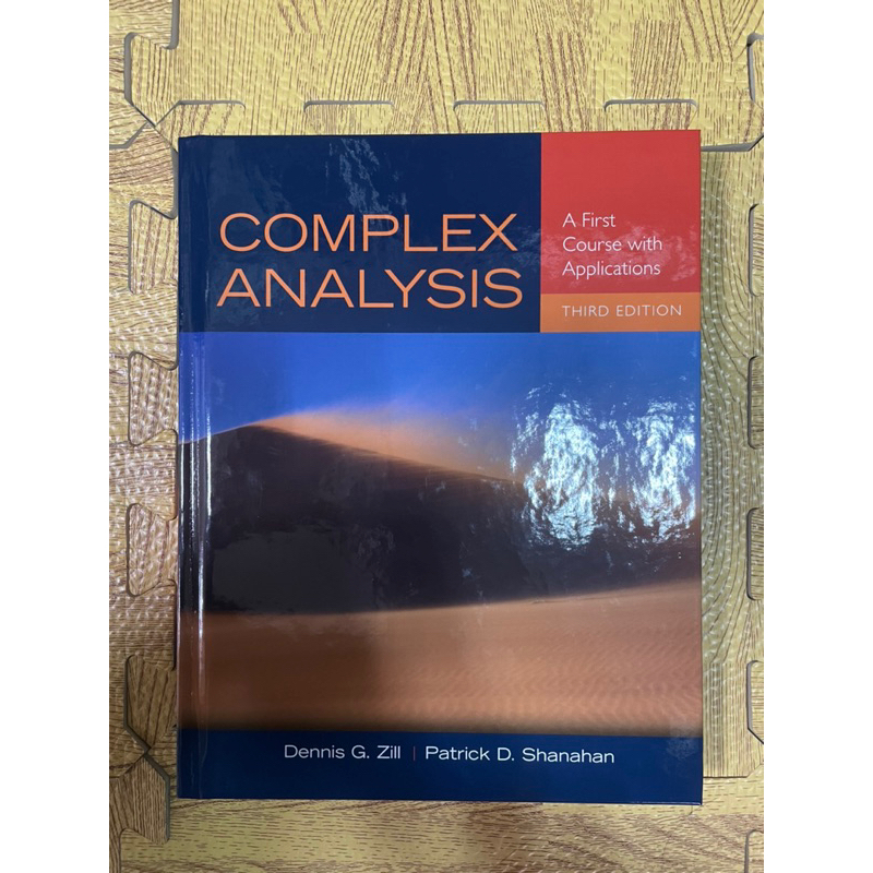 Complex Analysis: A First Course With Applications（亮光漆為燈照反射） | 蝦皮購物