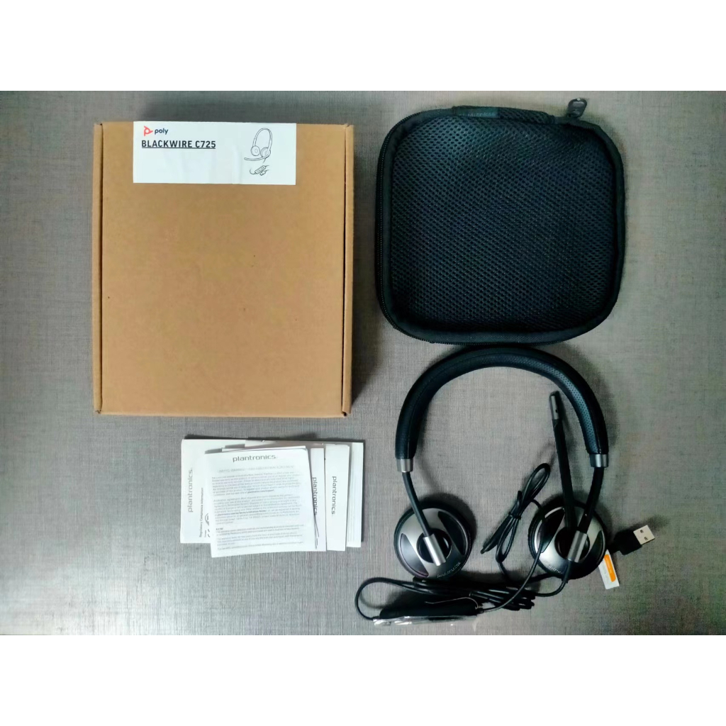 Plantronics Blackwire C725 Cuffie USB Cablate | Versione Standard | Colore Nero | Per Ufficio E Smart Working - 4