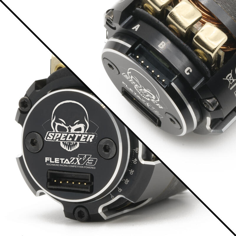 泰德Muchmore 骷髏頭FLETA ZX SPECTER V3 13.5T/17.5T 強磁馬達MR-V3ZX