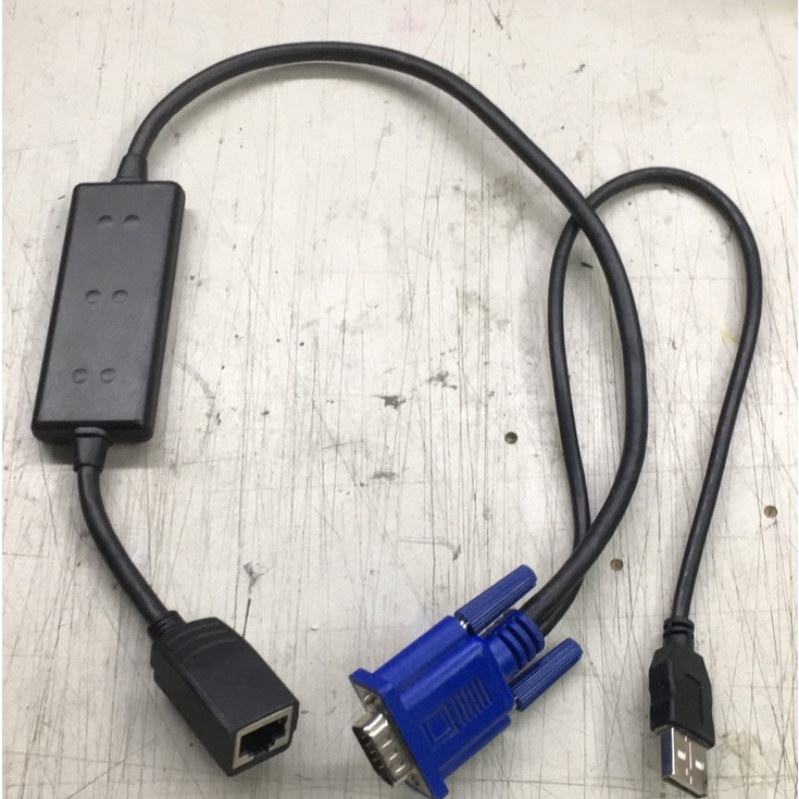 【尚典3C】DELL 戴爾 系統接口 POD USB 適配器電纜 KVM 延長器 | 蝦皮購物
