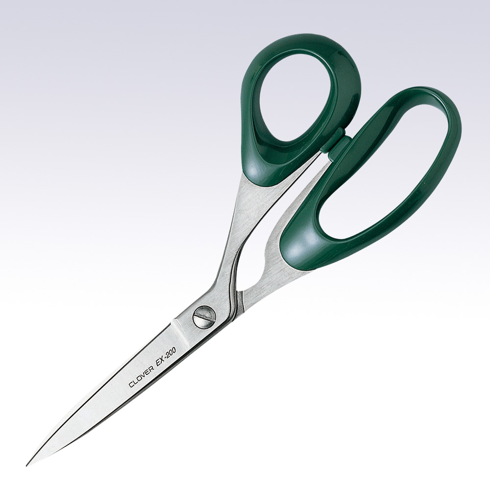 【可樂牌Clover】日本原廠現貨 不銹鋼 纖細流暢 拼布剪刀 20cm 墨綠36-684 36684 | 蝦皮購物