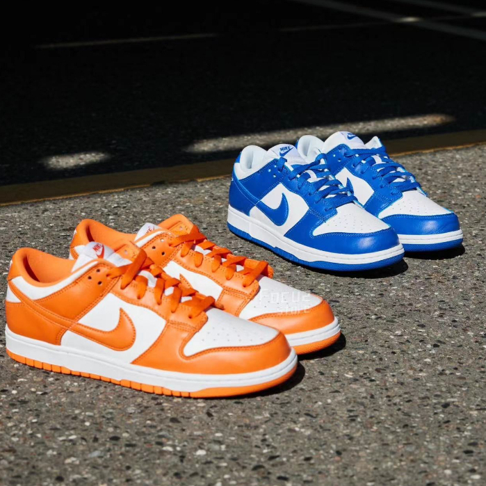 【focus Store】現貨 Nike Dunk Low Syracuse Kentucky 白橘 白藍 肯塔基 雪城 蝦皮購物