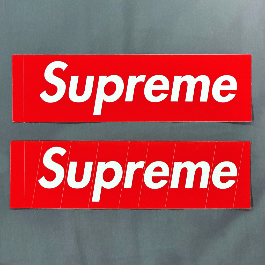 SUPREME BOX LOGO 正版貼紙BOGO | 蝦皮購物