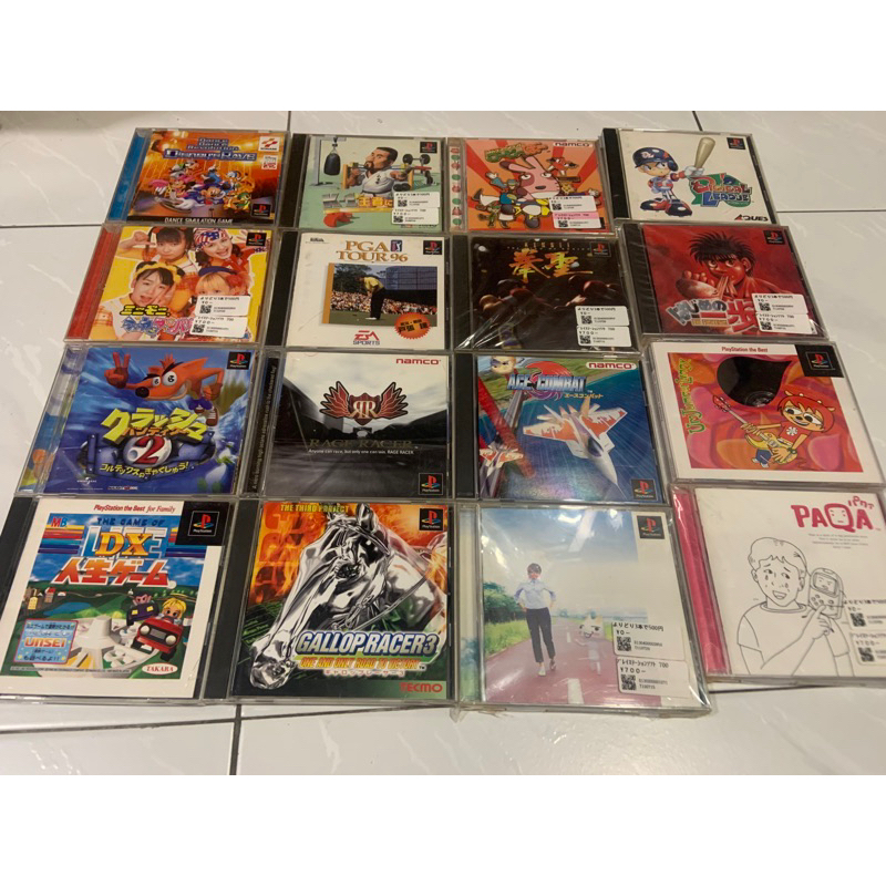 原版二手日版 PS/PS1遊戲片出清 (單片售價/包裝狀況如照片所示,非盜版片,二手片難免有刮~~) | 蝦皮購物