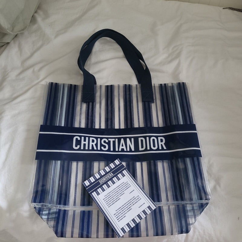 Dior riviera sales plastic bag