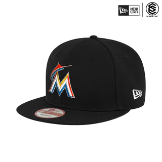NEW ERA 9FIFTY 950 MLB 邁阿密 馬林魚隊 黑色 棒球帽 鴨舌帽 帽子 ⫷ScrewCap⫸