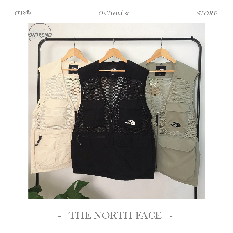 OTs® 全村最後庫存The North Face 北臉MESH VEST 工裝山系背心穿搭透氣