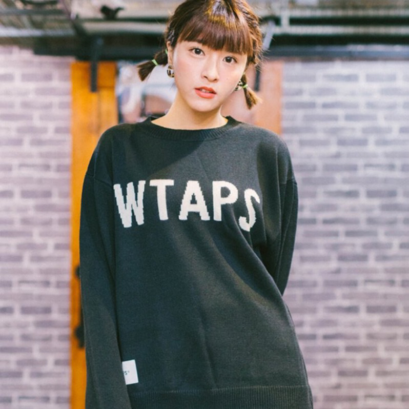 Wtaps 19AW DECK SWEATER WOAC 灰色針織衛衣L | 蝦皮購物 