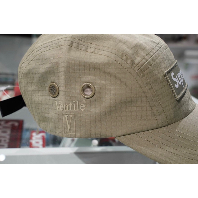 area0439】2023 春夏Supreme Ventile Camp Cap 五分割帽老帽防